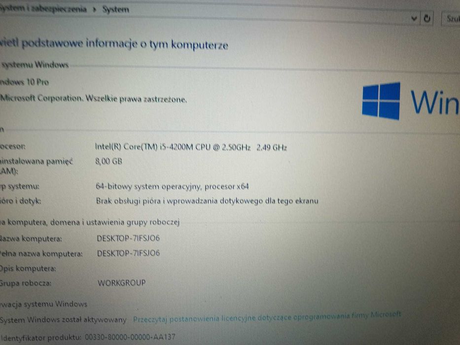 ThinkPad L540 240ssd/8gb ram/i5