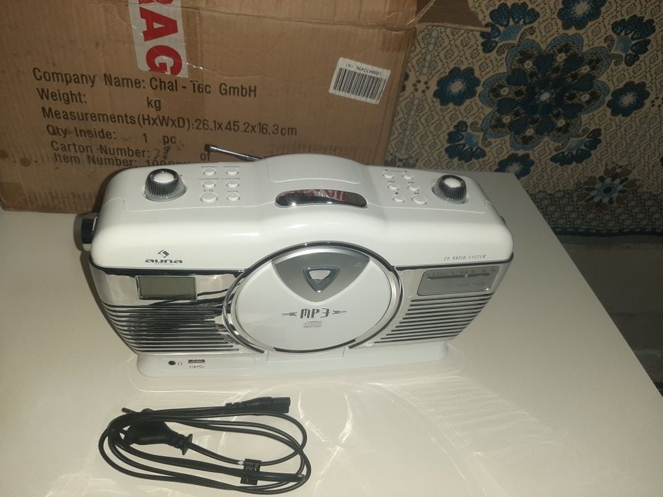 Радиоприемник ретро портативный Auna RCD-70