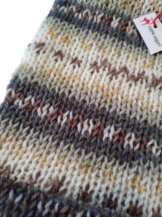 %WYPRZEDAŻ% Lekka, mięciutka czapka we wzorki, wegańska, handmade