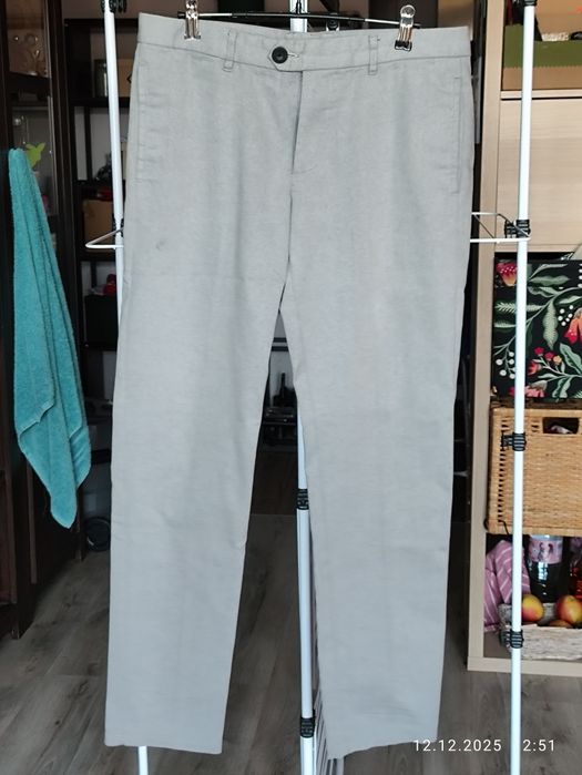 Spodnie męskie szare 31
