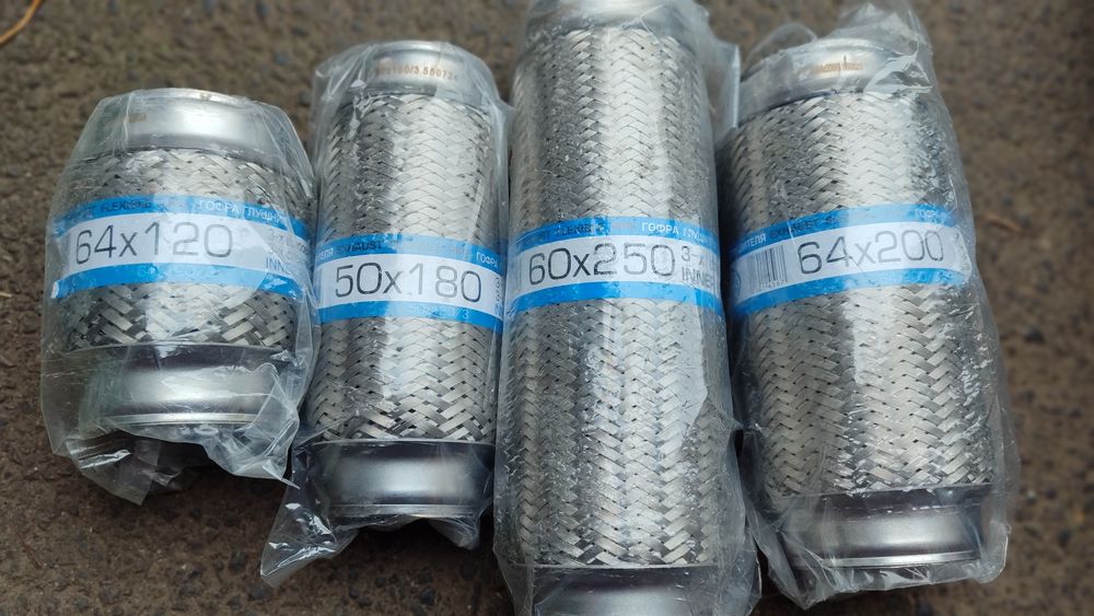 Нові гофри для глушника