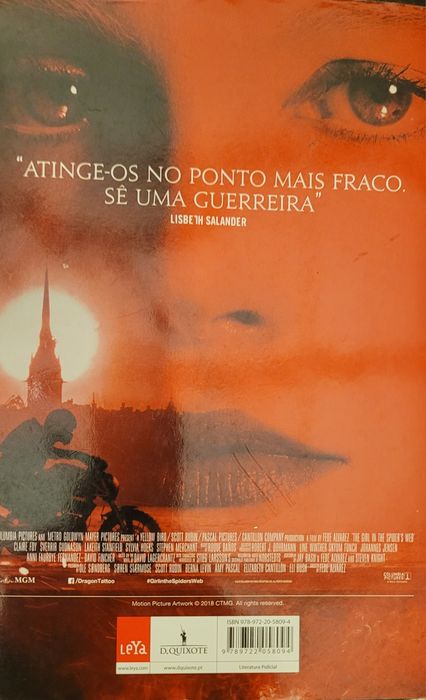 A rapariga apanhada na teia da aranha - David Lagercrantz