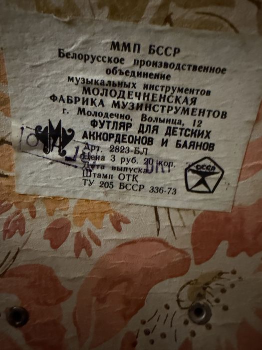 Akordeon Malysz z futeralem sprawny