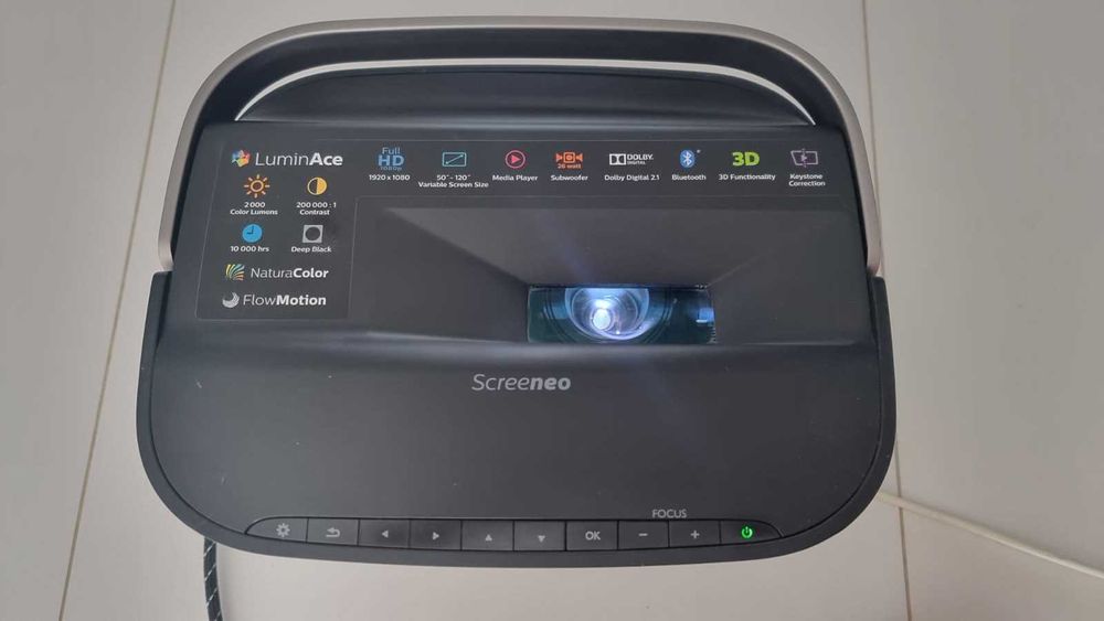 Projektor Philips Screeneo HDP2510, Full HD, 3D, Bluetooth nowa lampa