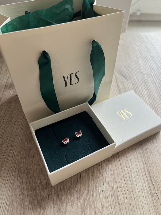 Kolczyki lisy YES
