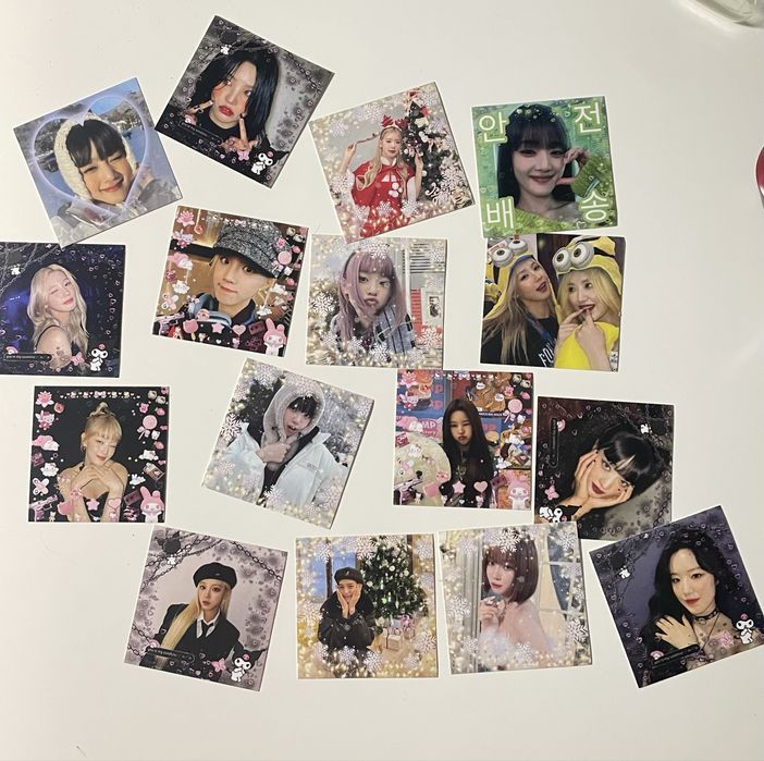 Наліпки K-pop квадратні набір