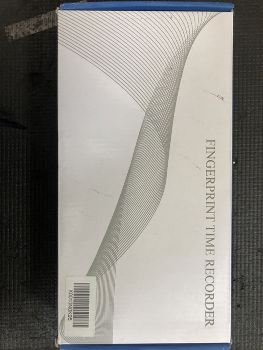 Relógio de ponto com leitor digital