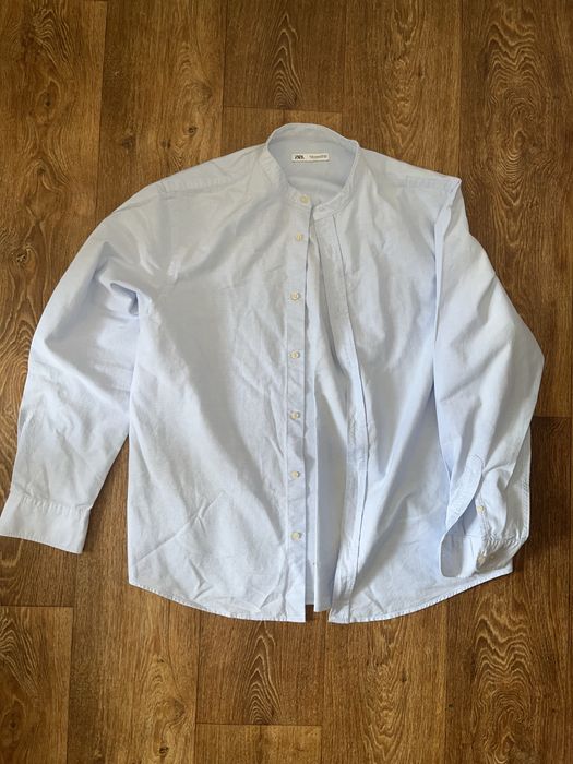 Блакитна рубашка Zara
