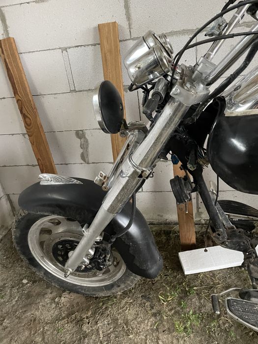 Вилка мото, передня вилка, з навісним або без, вилка чопер, кастом