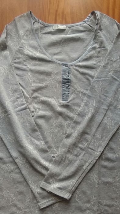 Camisa da noite de maternidade usada uma vez tamanho S