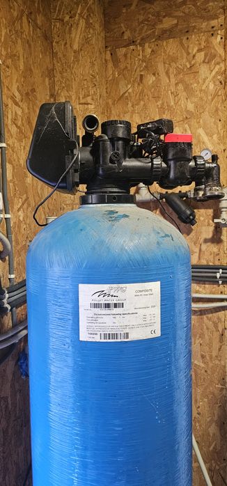 Система очистки води колонного типу, фільтр