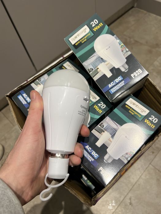 Led Лампа Аккумуляторна