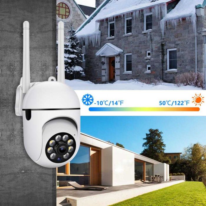 Зовнішня камера, камера відеоспостереження, Ip PTZ Camera Wi-fi