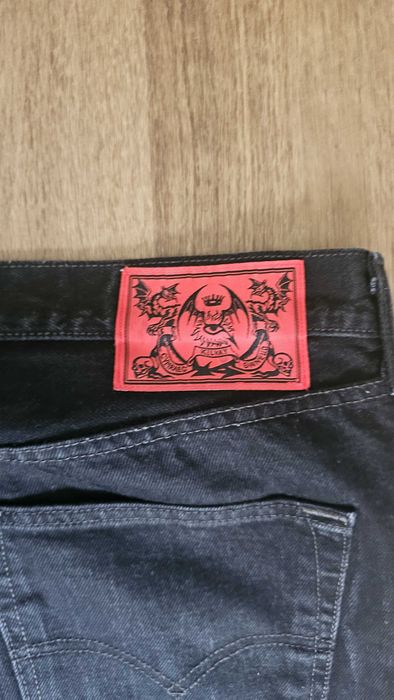 Kilvay Death Straight Jeans Black W36/L32 homem