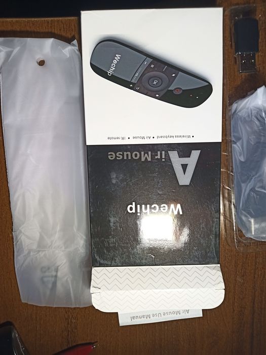 Бездротова клавіатура Air MouseBeCmart Wechip W1 2.4G