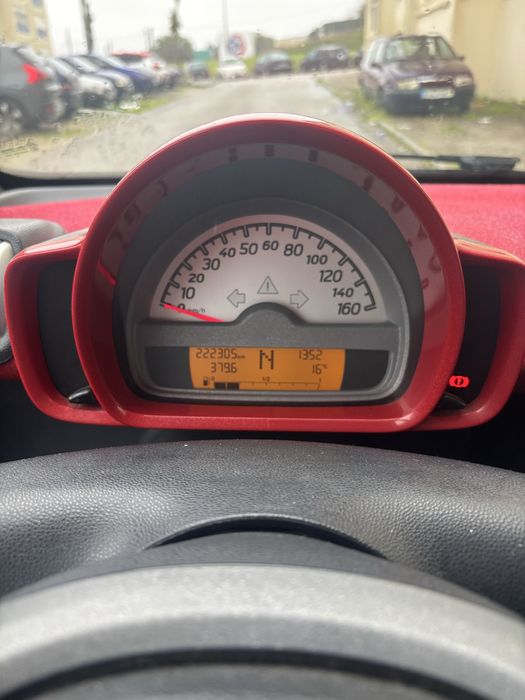 Smart fortwo coupe cinzento 2008