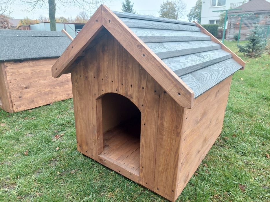 Buda dla psa budy solidne z desek heblowanych