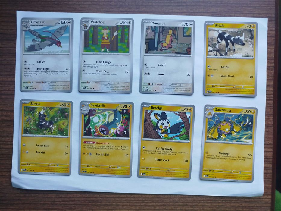 Cartas Pokémon TCG Bu 1.2