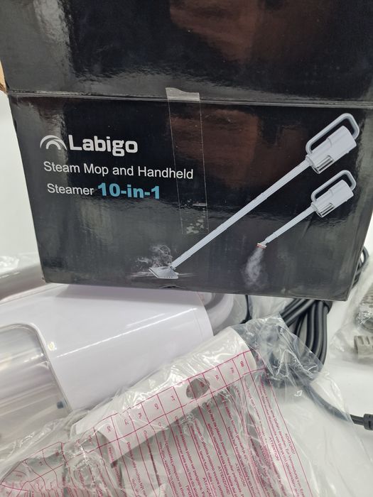 Mop Parowy Labigo KS-7883 Parownica 10w1 Czyścik Parowy Akcesoria