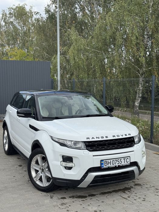 Range Rover Evoque 2012 року. Офіційний автомобіль
