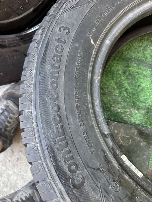 Шини Continental 175/80r14 пара літо склад б/у