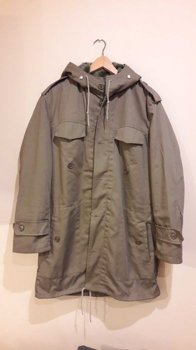 Kurtka zielona typu parka