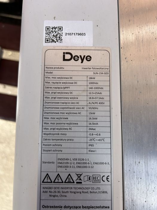 Falownik DEYE sun-15k-G03