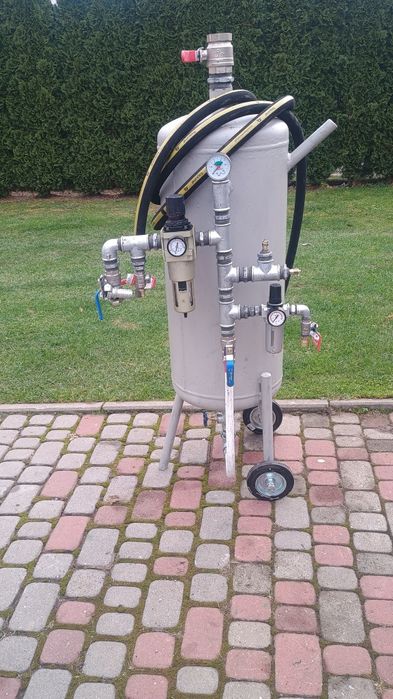 Piaskarka syfonowa solidna wysyłka korund 25kg gratis