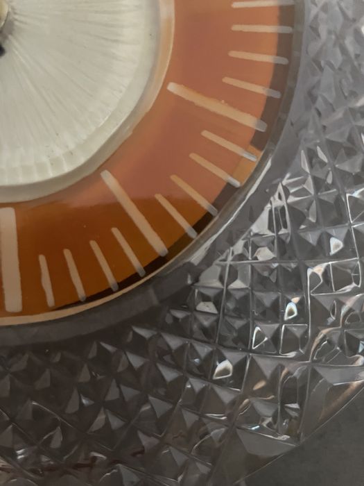 Zegar kryształowy julia, unikat rarytas