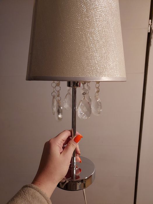 Żyrandol w stylu glamour