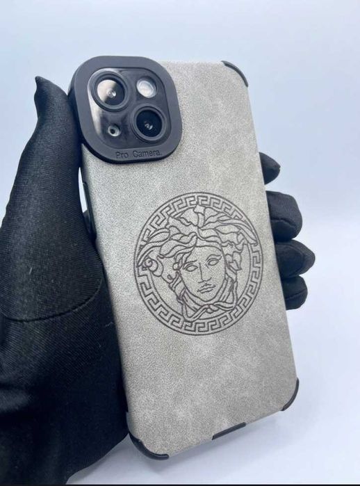 Силіконовий чохол ver*ace iphone чехол Бренд айфон luxury case