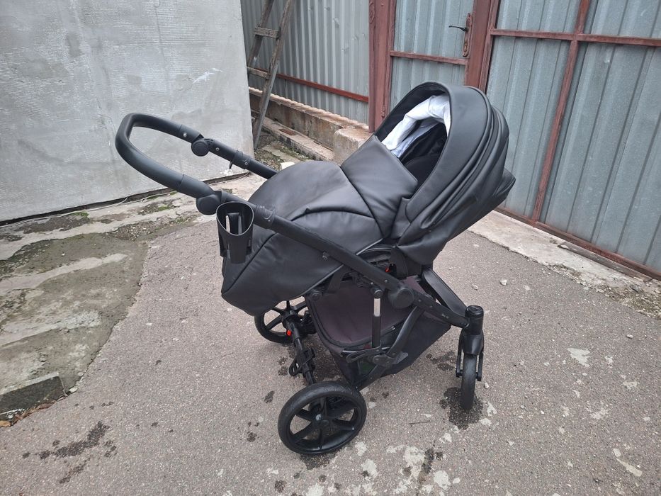 Дитяча коляска Bexa 2 в 1 екошкіра