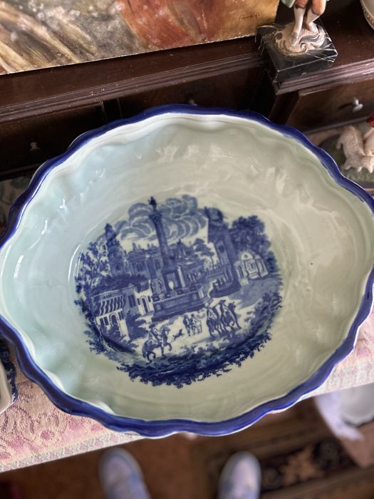 Lavatório (bacia + jarro) e saboneteira antigos vintage - raros