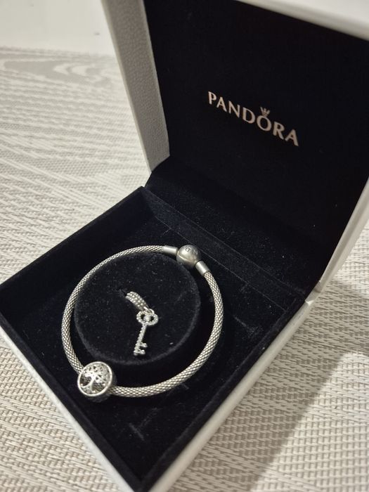 Срібний браслет Pandora