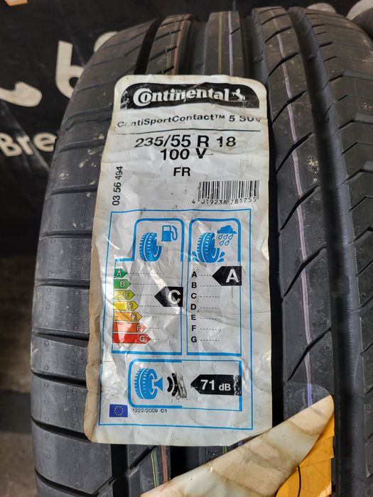 Opony letnie 235/55/18 Continental Nowe 20rok
