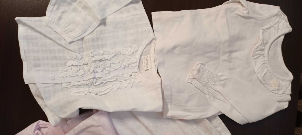 Sukienki, bluzeczki dla dziewczynki 3-6 m-cy Mayoral, H&m i inne