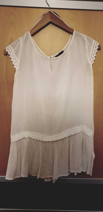 Blusa branca de verão!