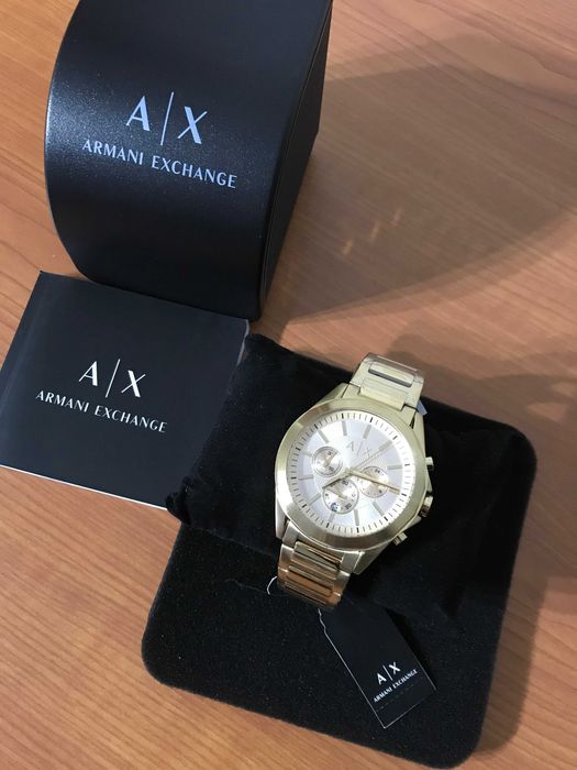 Relógio Armani Exchange Dourado