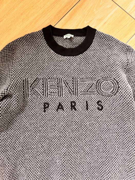 Sweterek Kenzo sfilcowany