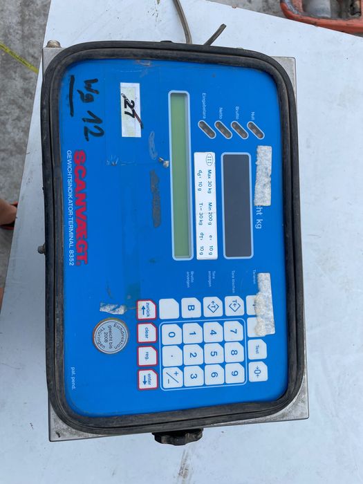 Waga przemysłowa Scanvaegt z wyświetlaczem 8352