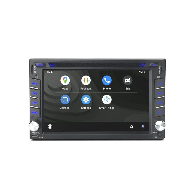 AUTO RADIO ANDROID 12 GPS DVD 2DIN HD TÁCTIL BLUETOOTH USB SD