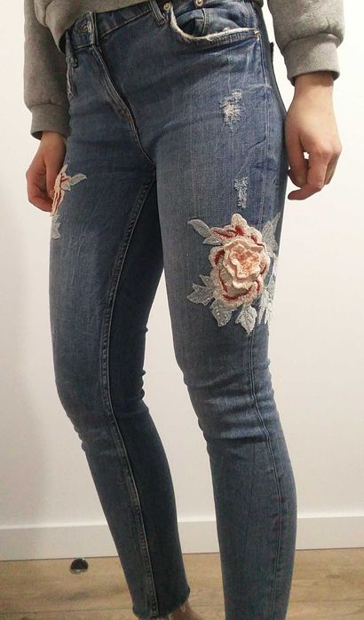 Jeansy rurki Zara
