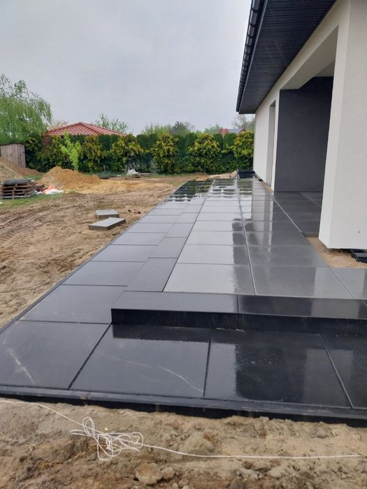 Układanie kostki brukowej i granitowej