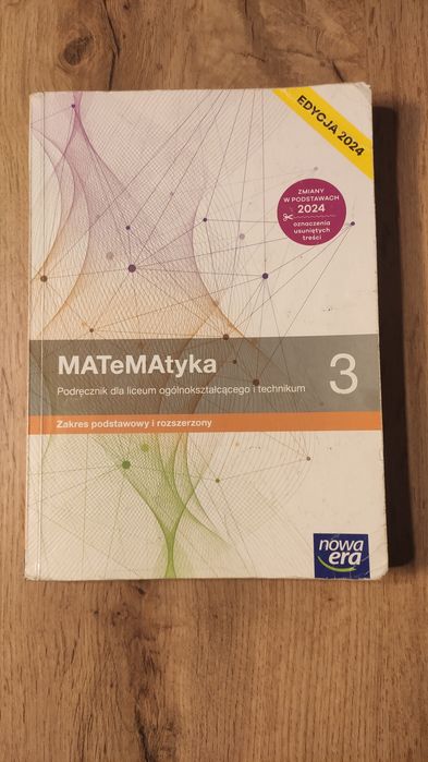 Podręcznik matematyka klasa 3 Nowa era
