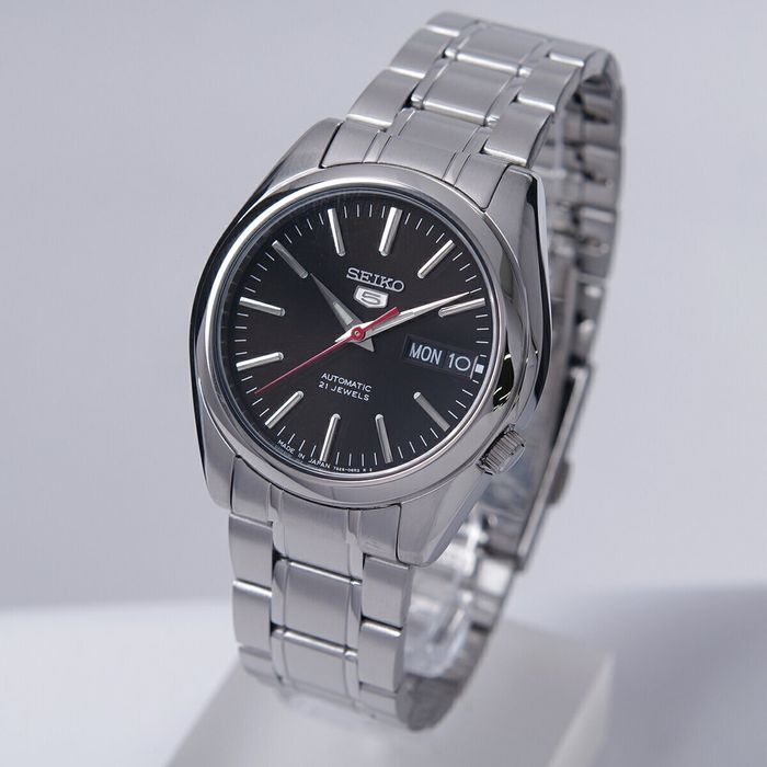 *NOVO* Seiko 5 automático SNKL45J1  Made in Japan (37 mm )