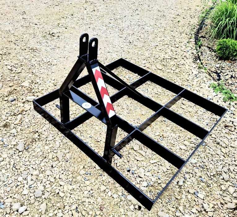 Niwelator ogrodowy, równarka terenu, do ciągnika i minitraktorka TUZ