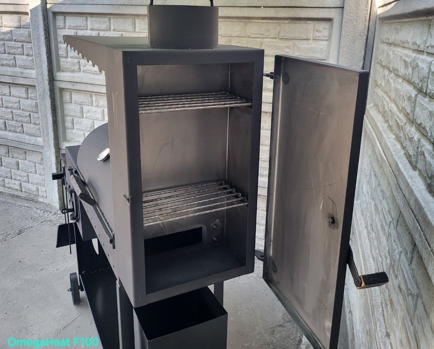 5мм• ХІТ 2025 •Мангал Смокер Коптильня Холодного та Гарячого Копчення