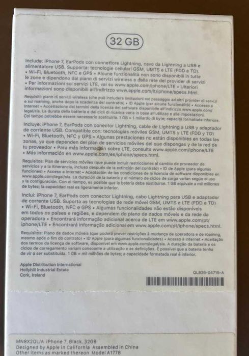 iPhone 7 Black 32GB