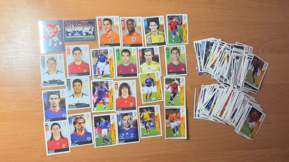 Наклейки Ліга Чемпіонів 06-07-08, Euro 04-08(Євро 04-08 і ЛЧ 06-07-08)