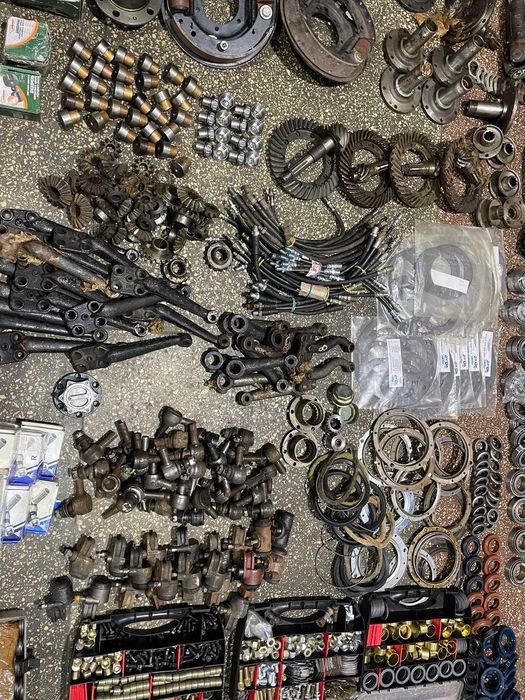Запчастини передньої підвіски УАЗ 452, УАЗ 469, УАЗ Буханка, УАЗ 3151